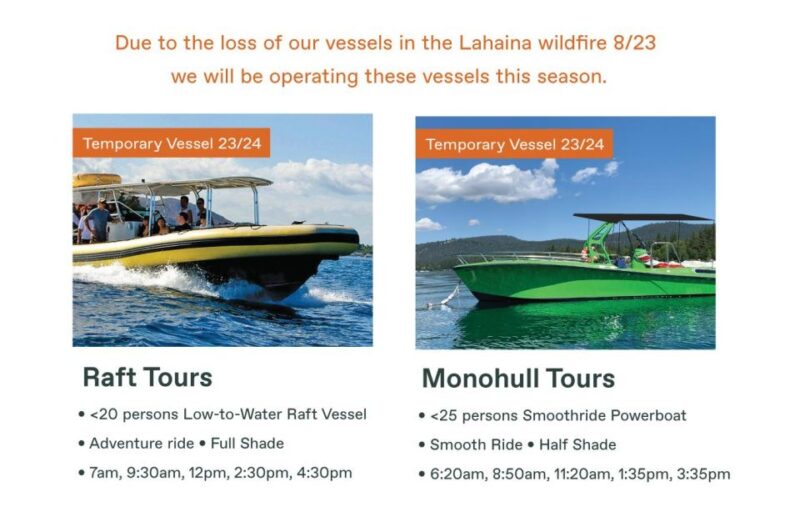 Maui: Guided Whale Watching Tour on Eco Raft - Key Points