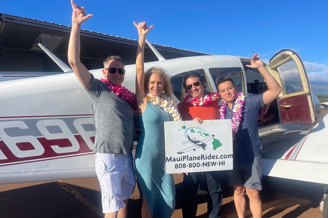 Maui-PRIVATE-Air Tour: SKY-ROAD to HANA: Lava Flows, Waterfalls! - Glistening Resorts and Turquoise Tropical Coast at Wailea