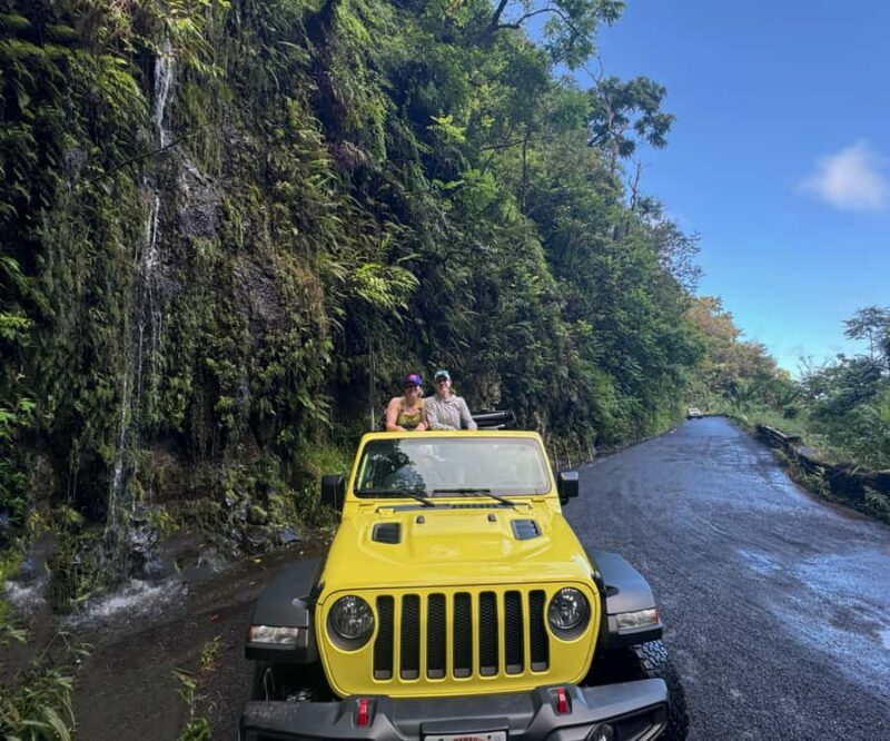 Maui: Private Road to Hana Open-Air Jeep Tour - Authentic Hawaiian Flavors at Local Eateries