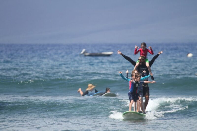 Maui: Private Surf Lessons in Lahaina - The Location: Lahaina’s Guardrails Beachfront Meeting Point