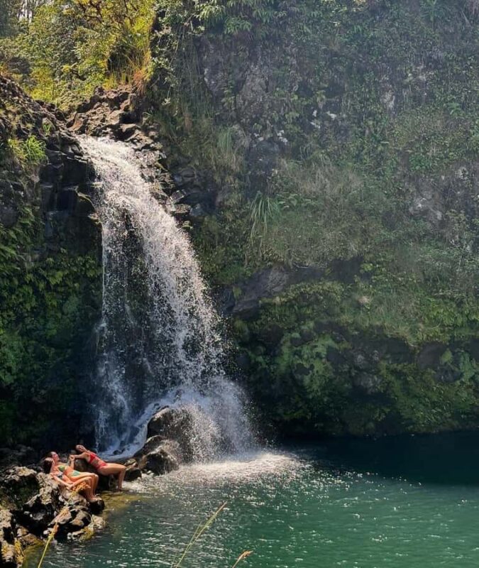 Maui Sea Turtles & Waterfalls: Full-Day Road to Hana Tour - Swimming and Beach Time in Hana’s Natural Pools and Black Sand Beaches