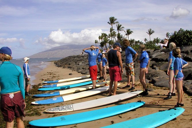 Maui Surf Instruction 101 at Kalama Beach in Kihei - Professional Instructors with Warm Personalities