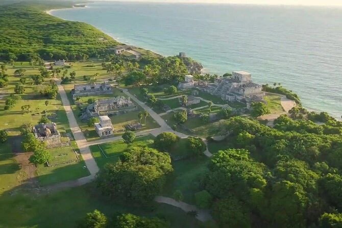 Maya Adventure from Cancun Coba and Tulum Ruins with Cenote swim - Tulum Ruins: Walled Coastal City with Stunning Sea Views