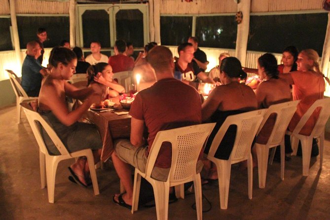 Maya Temazcal Night Ceremony from Cancun with Cenote Swim and Dinner - Dinner and Beverages