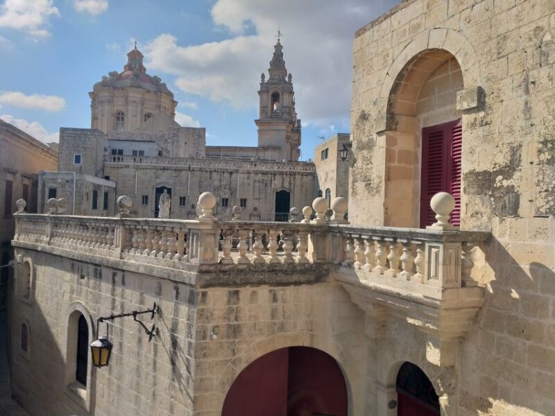 Mdina and Rabat Private Walking Tour with local pastizzi - Scenic Views from the Mdina Bastions