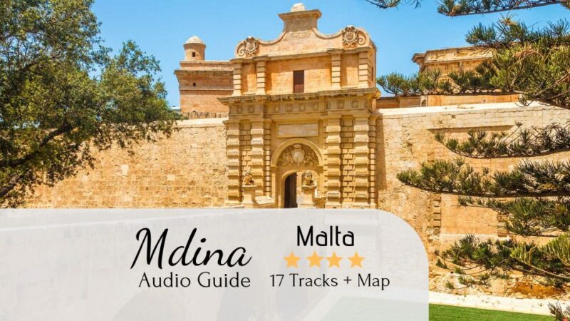 Mdina Audio Tour with Map and Directions - What the Audio Guide Covers