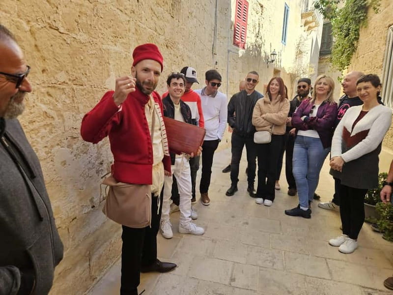 Mdina: Medieval Mayhem 15th-Century Malta Walking Tour - The Authentic Medieval Guide in Costumed Attire