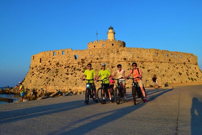 Mediaeval Rhodes E-bike Highlights Photo Tour Morning/Sunset - Mandraki Harbor: Where History Meets the Sea