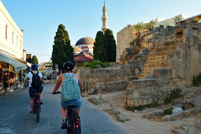Mediaeval Rhodes E-bike Highlights Photo Tour Morning/Sunset - Climbing to the Highest Point: The Clock Tower