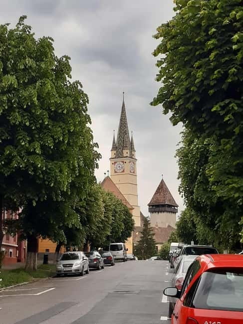 Medias: Guided Historical Walking Tour - Exploring the Fortified Church and Medieval Prison