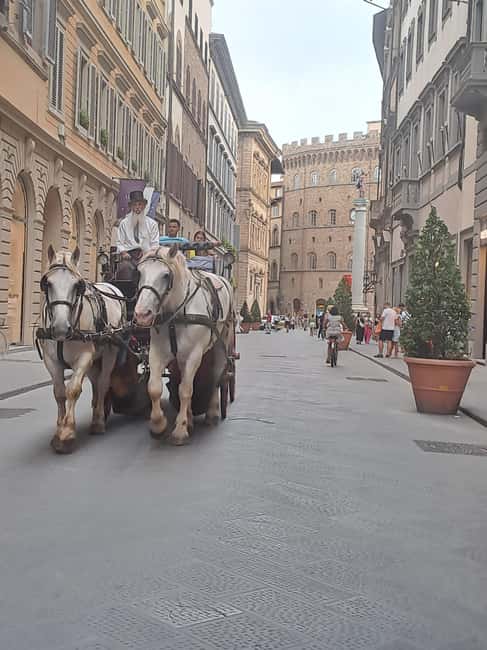 Medieval Carriage Ride: Check out Florence like a traveler from the past - A Medieval Coachman in Authentic Costumes