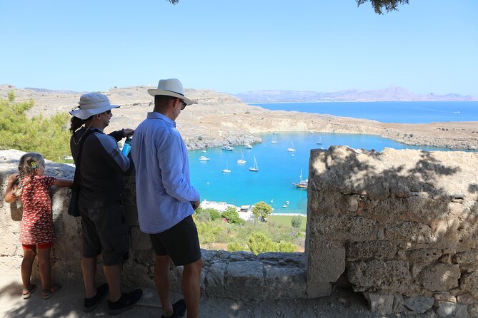Medieval City & Lindos : Small Group Tour for Cruise Travelers - Lindos Beach and the Panoramic Viewpoints