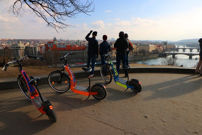 Medieval Prague - E-Bike / E-Scooter City Tour - The Experience on Ninebot Scooters