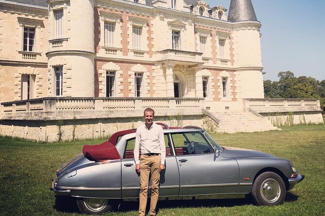Médoc luxury wine trip from Bordeaux - Citroën DS Limousine Convertible - Customizable Itinerary and Flexibility