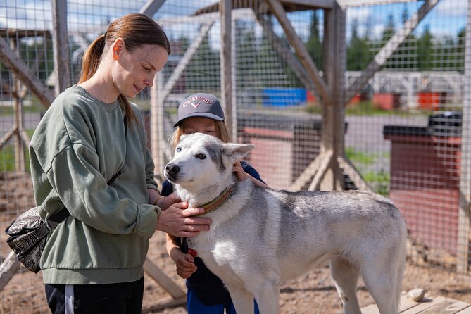 Meet 70 Huskies and Enjoy a short ATV Tour with the Huskies - The ATV Ride: A Dynamic View of Husky Training