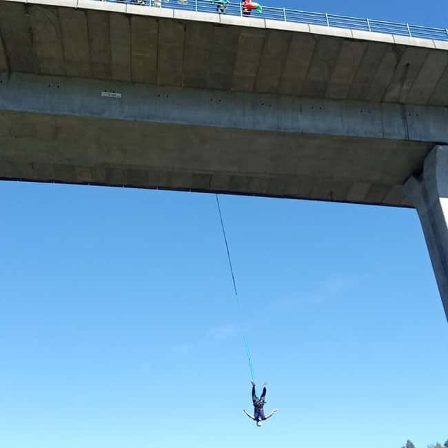 MELGAÇO: Pendular jump on the River Minho with Ruta Aventura. - Stunning Views of the River Minho from the Air