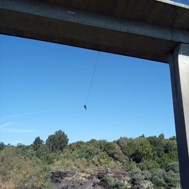 MELGAÇO: Pendular jump on the River Minho with Ruta Aventura. - The Experience Provider and Additional Services
