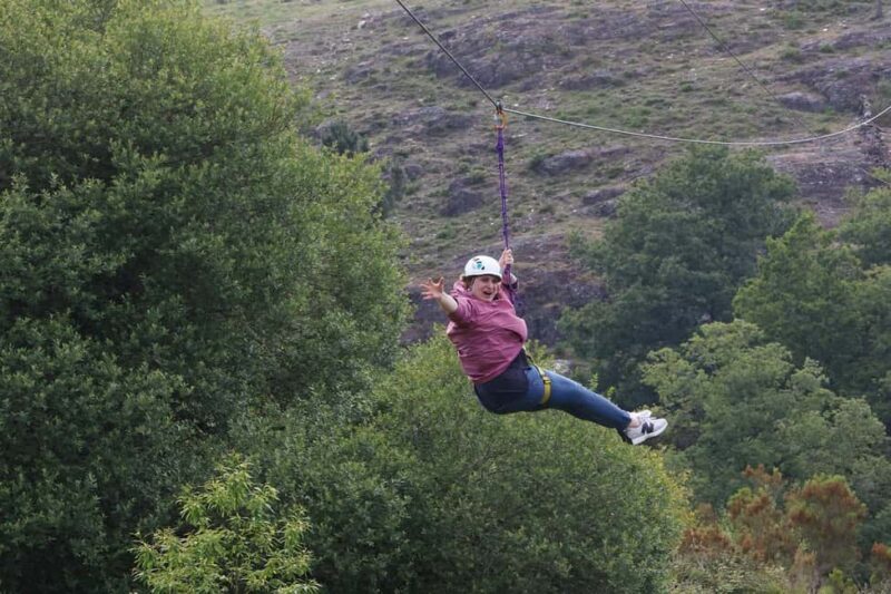 Melgaço slide adventure: an experience in nature - Exciting 2-Hour Zipline Over the Valleys of Branda da Aveleira in Portugal
