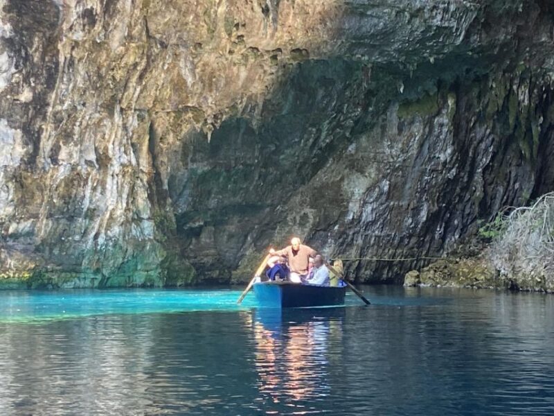 Melissani lake - Myrtos beach swimming - Discover Kefalonia’s Natural Wonders with the Melissani Lake and Myrtos Beach Tour
