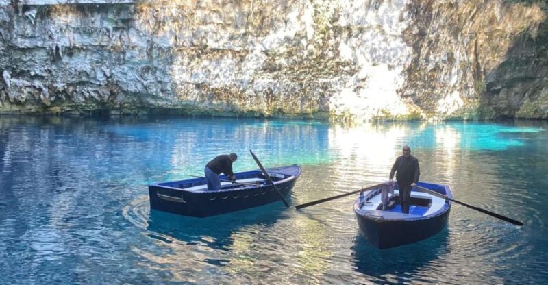 Melissani lake - Myrtos beach swimming - Convenient Logistics and Comfort