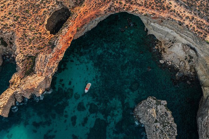 Mellieha: Gozo, Comino, Sea Caves, and Blue Lagoon Cruise - Visiting the Iconic Blue Lagoon in Comino