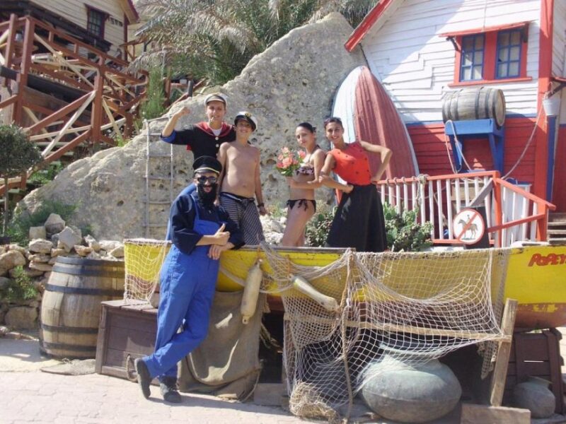 Mellieha: Popeye Village Entry Ticket - Entertainment Shows and Character Interactions
