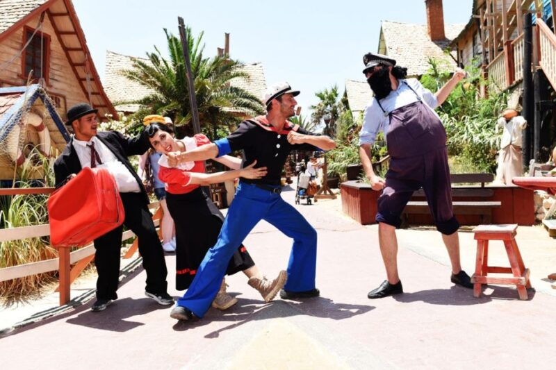 Mellieha: Popeye Village with Optional Private Transfers - Activities for Kids and Traditional Games