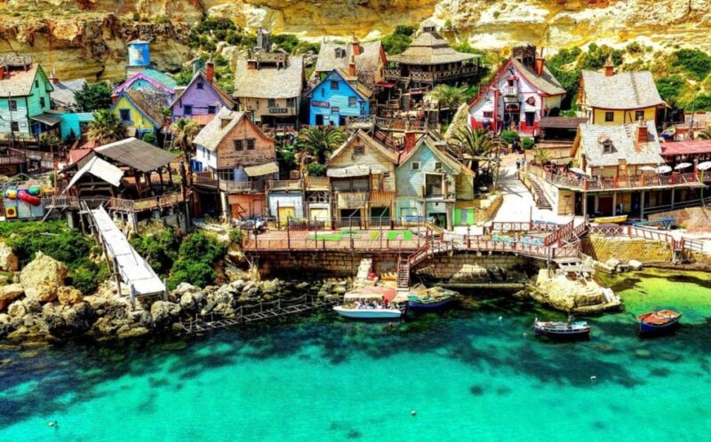 Mellieha: Popeye Village with Optional Private Transfers - Popeye Village in Malta: Fun, Film, and Scenic Relaxation