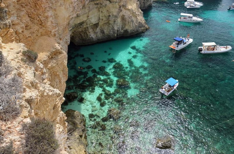 Mellieha: Round Comino, Blue Lagoon & Gozo Cruise with Water - Key Points