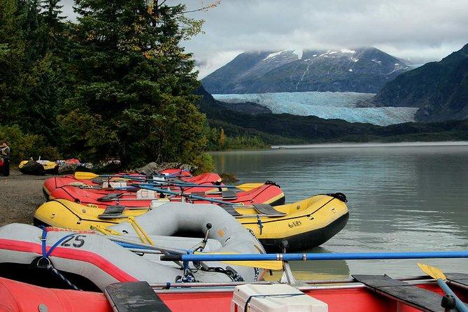 Mendenhall Glacier Float Trip - Setting Sail on the Custom Rafts for a Glacier View