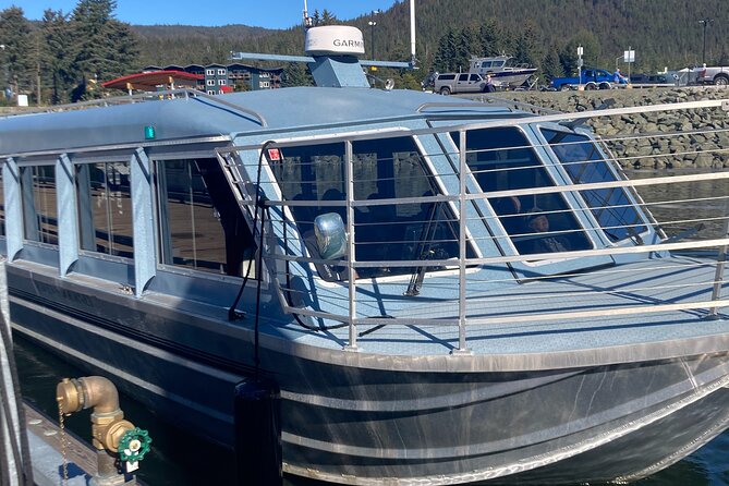 Mendenhall Glacier Waterfall and Whale Watching Tour - Snacks and Comfort Onboard