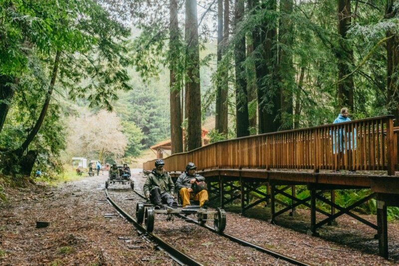 Mendocino County: Pudding Creek Railbikes - Additional Features and Optional Rentals