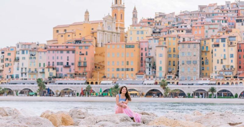 Menton: Private Photoshoot with a Professional Photographer - Starting Point at Quai Bonaparte and the Meeting Details