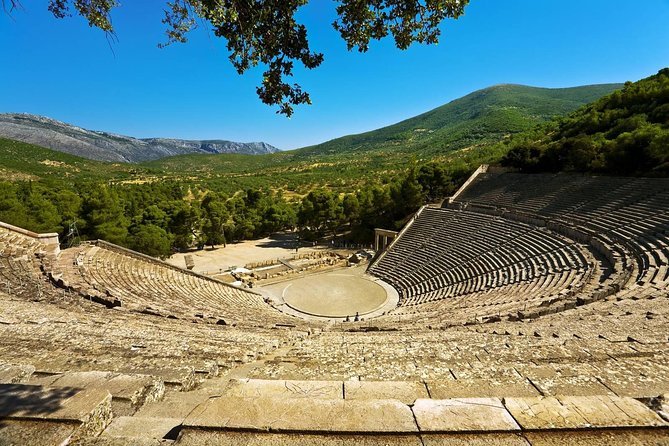 Mercedes Private Tour to Corinth-Nemea-Mycenae-Nafplio-Epidaurus - Panoramic Views and Historic Fortresses in Nafplio