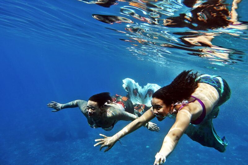 Mermaid Experience and Photo Shooting including make up - Explore Sunken Ships and Colorful Reefs
