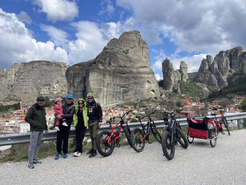 Meteora: E-Bike Epic Sunset Tour With Local Guide & Drink - Visiting the Monastery of Varlaam and Other Sites