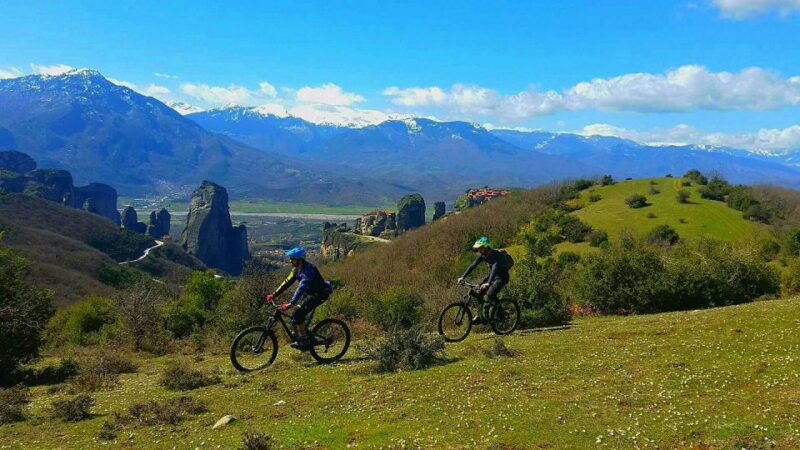 Meteora e-mtb Tour - The Second Ride: More Trails and Monastery Views