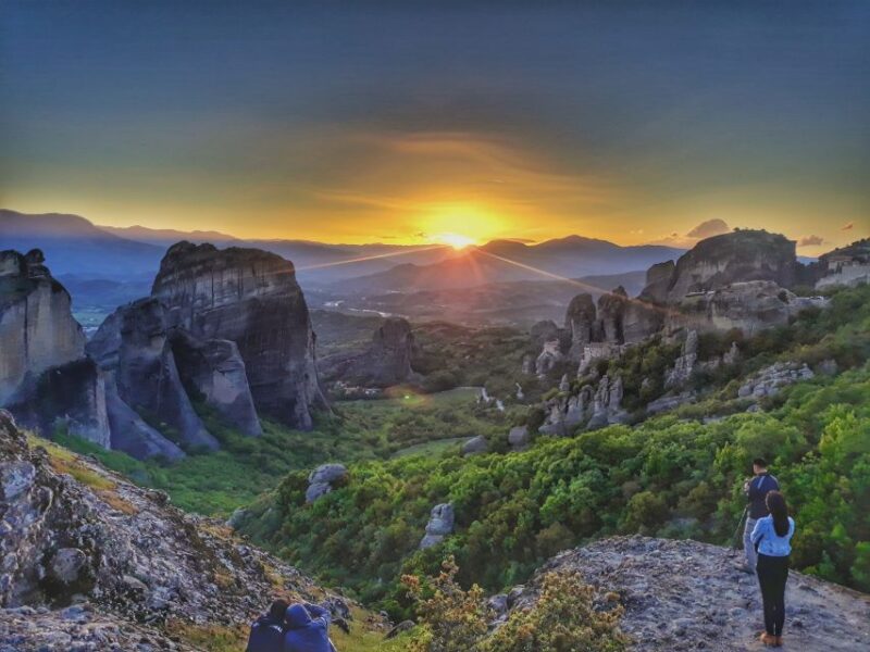 Meteora Evening Tour with Breathtaking Sunset View - Exploring the Hermit Caves of Bandovas and Ancient Monasteries