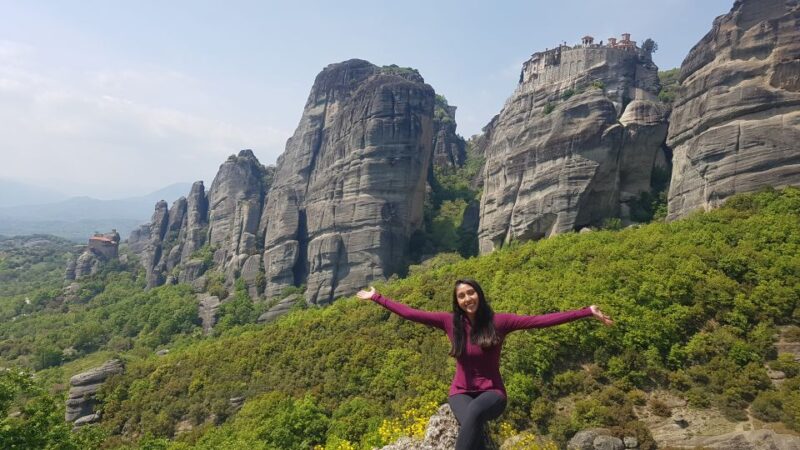 Meteora Evening Tour with Breathtaking Sunset View - The Sunset View from a Remote Spot