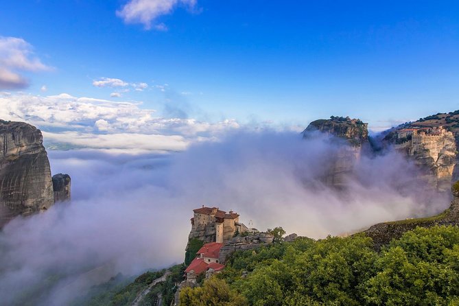 Meteora Monasteries and Hermit Caves Day Trip with optional lunch - Roussanou and Nunnery Monasteries