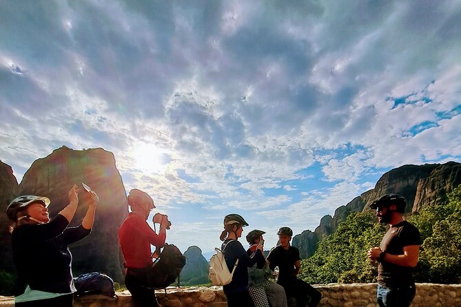 Meteora Sunset E-Bike Tour - Visiting the Holy Monastery of Saint Nicholas Anapafsas