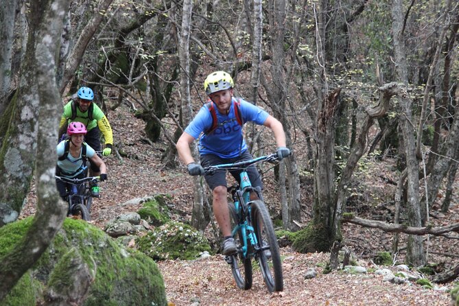 Meteora Trails Electric Mountain Bike Tour - Different Trails for the Return Journey