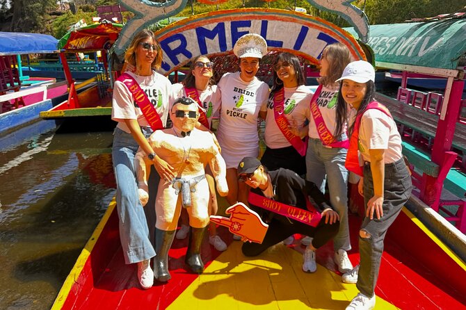 Mexico City Canals by Boat with Live Commentary with Meal Drinks - Visiting the Historic Island and the Island of the Dolls