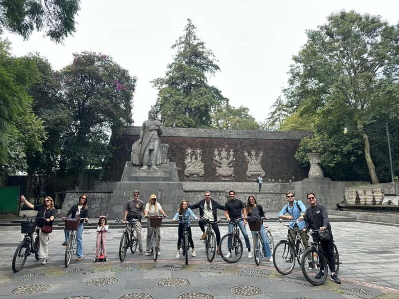 Mexico City: Chapultepec Park Bike Tour - Relaxing Moments in the Audiorama and Energy Baths