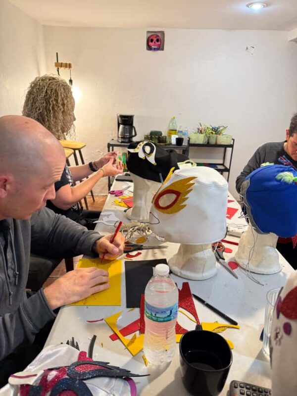 Mexico City: Design & Create Your Own Wrestling Mask and Pose for the Photo. - Key Points