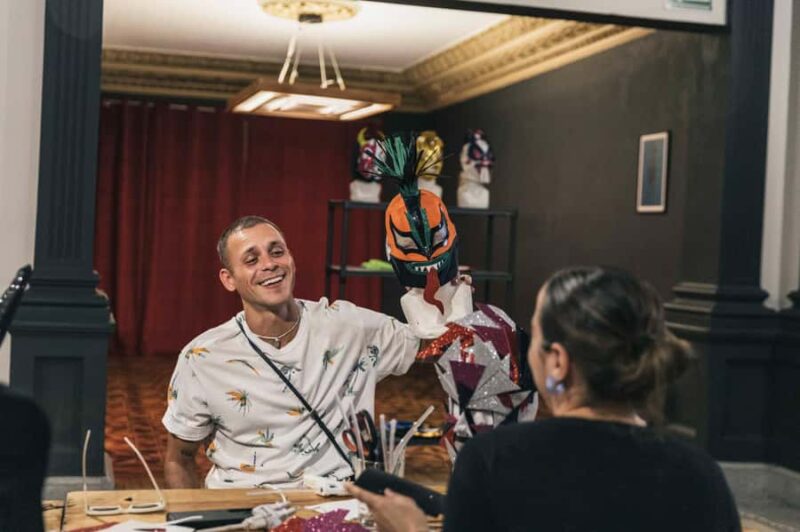 Mexico City: Design & Create Your Own Wrestling Mask and Pose for the Photo. - Dive Into Mexican Wrestling Culture with Learn and Ask Sessions