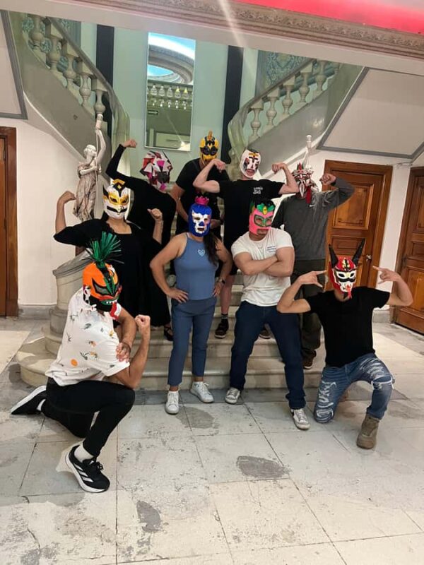 Mexico City: Design & Create Your Own Wrestling Mask and Pose for the Photo. - Design Your Own Wrestling Mask with Creativity and Materials Provided