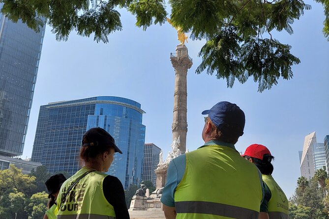 Mexico City E-Bike Tour with a taco and churros stop - Exploring the Trendy Polanco and the Bosque de Chapultepec