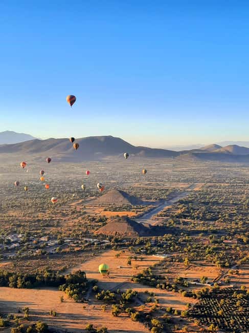 Mexico City: Fly over the impressive pyramids of Teotihuacan in a hot air balloon - The Itinerary: From the Balloon Ride to the Scenic Stops