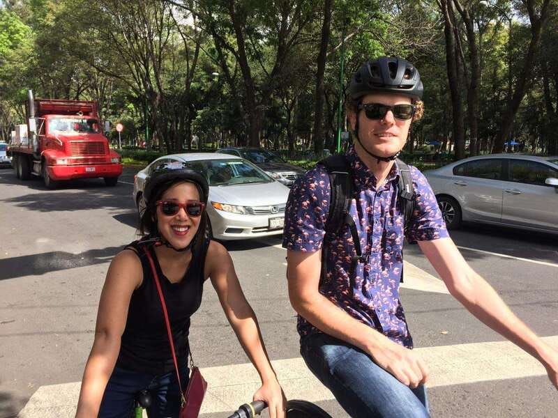 Mexico City Grafitti & Street art bike tour, find hidden gem - The Historic and Artistic Heart of Mexico City